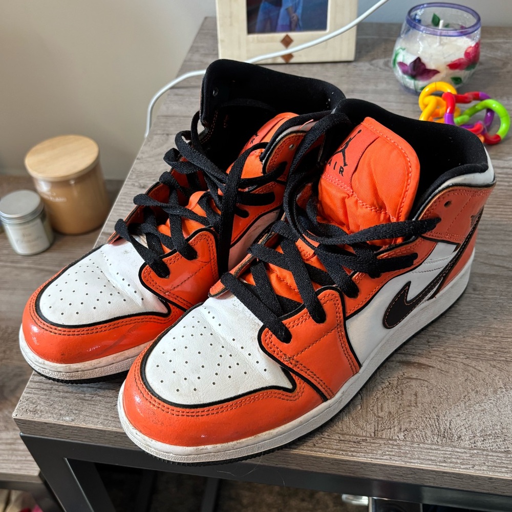 Orange Air Jordans